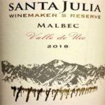 Santa Julia Reserve Malbec 2018