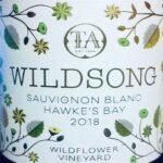 Wildsong Hawke's Bay Sauvignon Blanc 2018