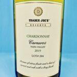 Trader Joe's Reserve Carneros Chardonnay 2019