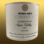 Trader Joe's Reserve Napa Valley Chardonnay 2019