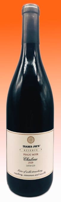 Trader Joe's Reserve Chalone Pinot Noir 2020