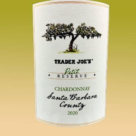 Trader Joe’s Petit Reserve Santa Barbara County Chardonnay 2020