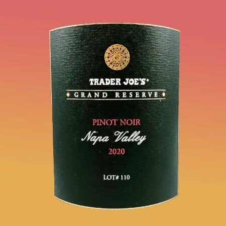 Trader Joe’s Grand Reserve Napa Valley Pinot Noir 2020